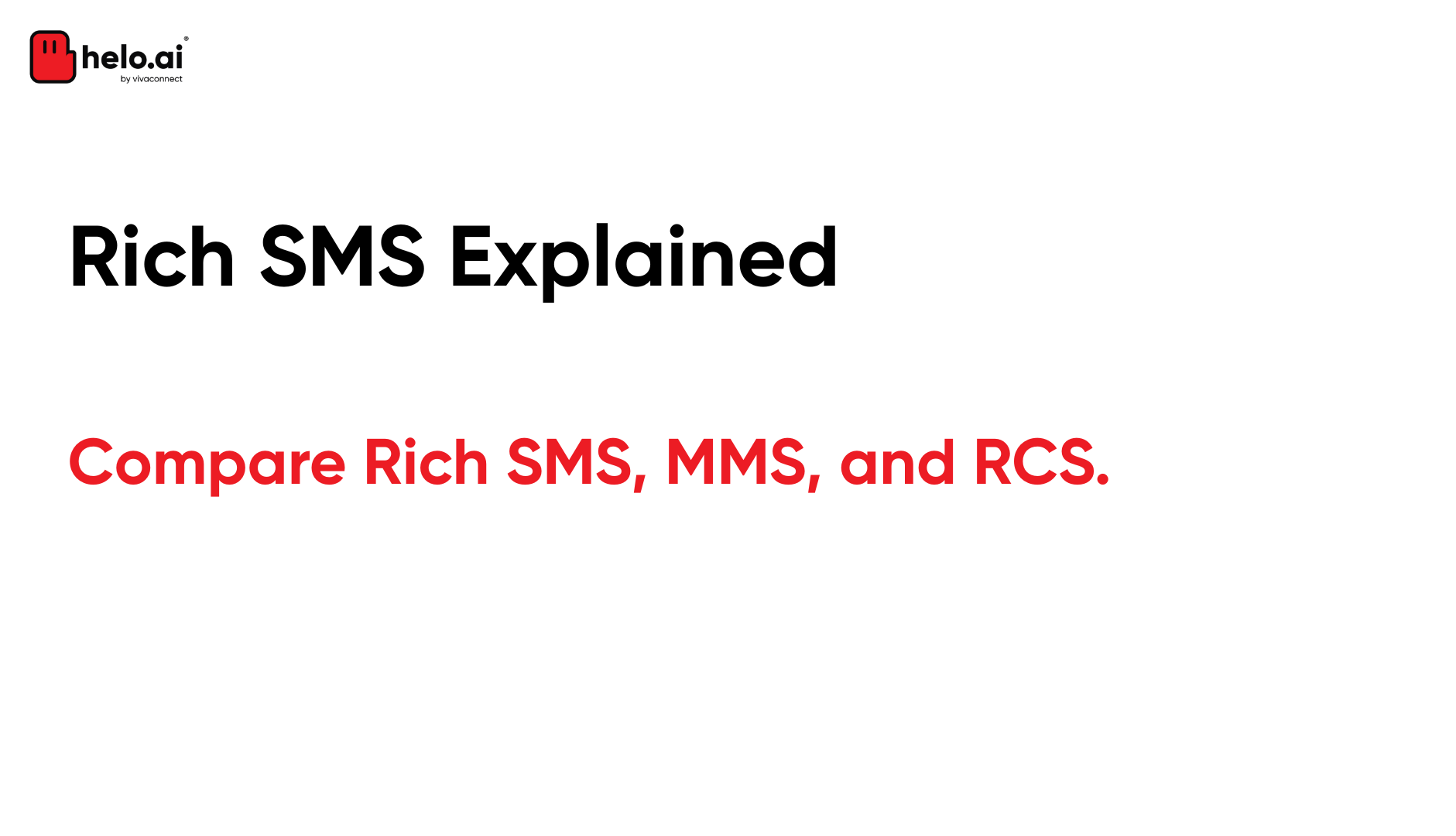 Rich SMS